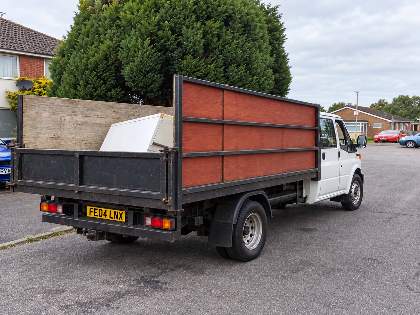 Newby dedicated waste collection tipper truck